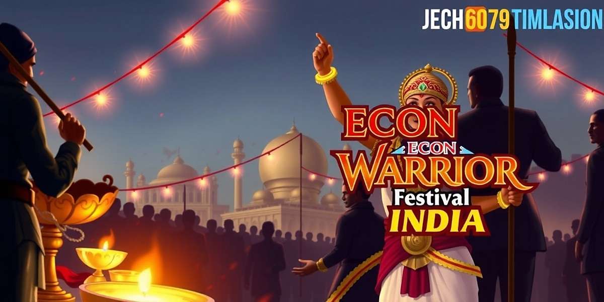 Econ Warrior India - Festival Economy Event Econ Warrior India Festival Economy Boost event showing Diwali market simulation